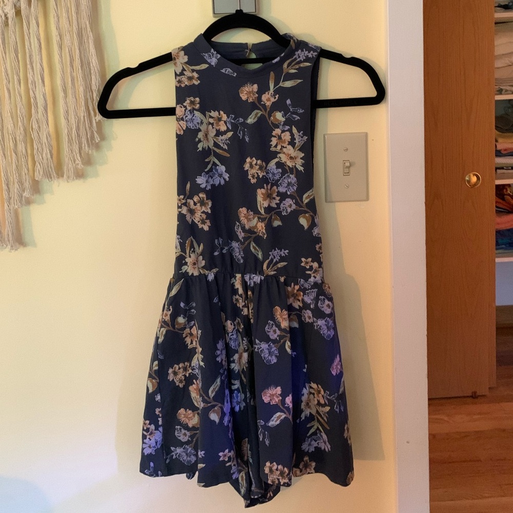 UO floral romper